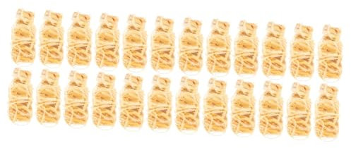 VANZACK 3 Series Madera para Encender Al Aire Kit para Camping Y Parrillas Portátiles para Barbacoas 8 Piezas*3