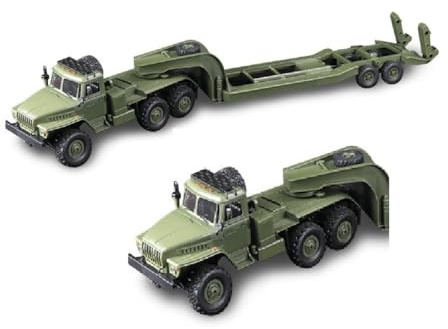 Ichlovdu 70 Motor RC Militär LKW Truck 6WD Crawler Transporter Anhänger B-36-3 1:16 Geländewagen ferngesteuertes Kletterfahrzeug Modell Stoßdämpfer-Design