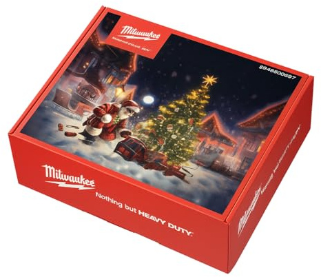 Milwaukee Adventskalender 2025 – 5 professionelle Werkzeug-Überraschungen | Limitierte Advents-Edition für Heimwerker & Profis - Malui