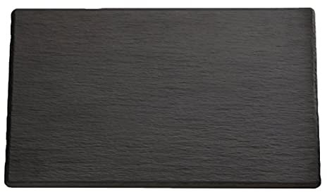 APS GF071 Plato de melamina de pizarra, 1/2 GN