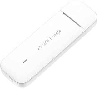 BROVI Modem Cat 4 Dongle, Acceso rápido, inalámbrico, LTE/HSPA+/HSPA/UMTS, Color Blanco