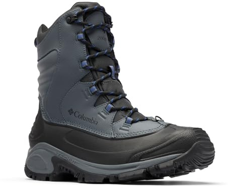 Columbia Men's Bugaboot III Snow Boot, Graphite/Black, 16 UK