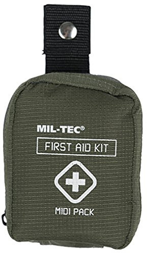 Mil-Tec Unisex – Erwachsene Erste-Hilfe-Paket-16025900 Erste-Hilfe-Paket, Oliv, Einheitsgröße