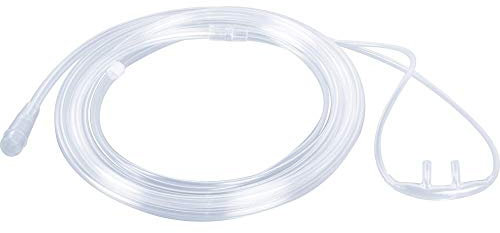 SAUERSTOFFBRILLE gebogen f.Erw.m.Schl.210 cm 1 St