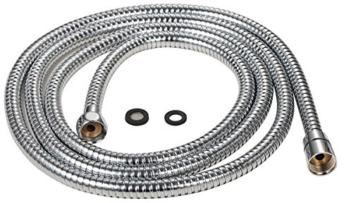 Purelux 100 Inch Extra Long Shower Hose for Handheld Shower Head with Brass Fittings, 8 feet 4 inches made of Stainless Steel Chrome Finish
