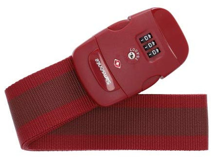 Samsonite Global Travel Accessories - Three Dial Tsa Cable Luggage Lock, 10 cm, 1 liter, orange