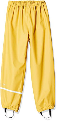 CeLaVi Bambina Regenhose in Viele Farben Giacca Impermeabile Not Applicable, Giallo (Mineral Yellow 372), 10 (Taglia Unica: 110)