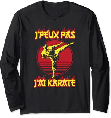 Tee Shirt Karaté - pour Enfant Manche Longue