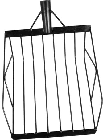 SUPVOX Multi-function Corn Shovel Large Metal Farm Tool for Sifting and Collecting Maize Lightweight and Portable Design for Easy Use Gardening Agriculture