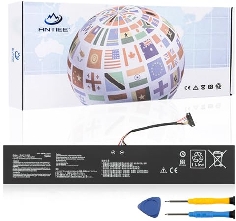 ANTIEE 80Wh C41N2311 4ICP6/42/111 Laptop Akku Kompatibel mit ASUS ROG Ally X RC72LA Handheld Gaming Computer Series 15.56V 5150mAh