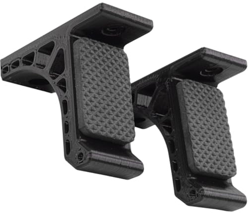 UKCOCO Bow Stand for Recurve Bows and Arrows, Abs Wall-mounted Holder with Sponge Pad Protection, Easy to Install, for Display and Storage