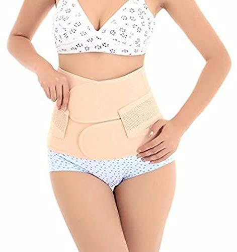 Healthcom Waist Slimming Belt Shaper Wrapper Band Abdomen Abdominal Binder Women Postnatal Pregnancy Belt-Support Back After Birth Belly Band Postpartum Recoery Support Girdle Belt Belly(Size:L)