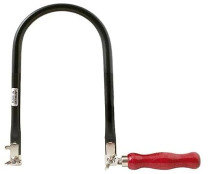 Arco sierra marqueteria 130x300mm mango madera.