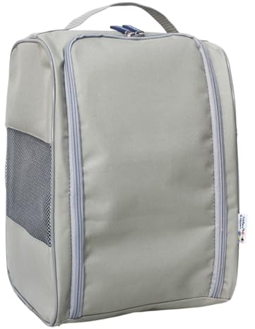 Tiddler Boot Bag | Kids Multi-Purpose Bag | Wellington Welly Boots Storage Bag for Both Children & Adults! Perfect for Muddy Wellies, Football Boots, Shoes & More (Plain Grey)