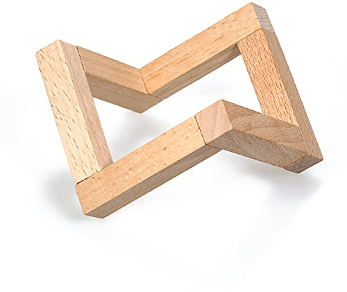 Portalámparas de Luna, Base de Lámpara Simple y Elegante de Madera, Soporte para Lámparas de Luna con Impresión 3D, Bola de Cristal