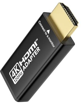Adaptateur USB-C vers HDMI 2.1 4K @ 120 Hz – Convertisseur Thunderbolt 3/4/5 avec prise en charge 4K60, 4K30, 2K144, compatible avec MacBook Pro/Air, iPhone 16/15