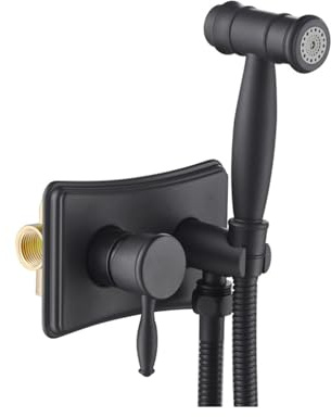 Set di bidet da bagno a parete in acciaio inox, bidet portatile per una facile pulizia, pressione regolabile, soluzione igienica ed ecologica
