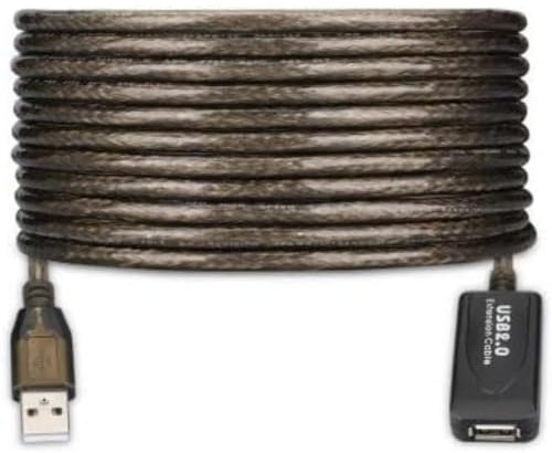 Ewent Cable Alargador USB 2.0, Cable de extensión A/M A/F, 15 metros