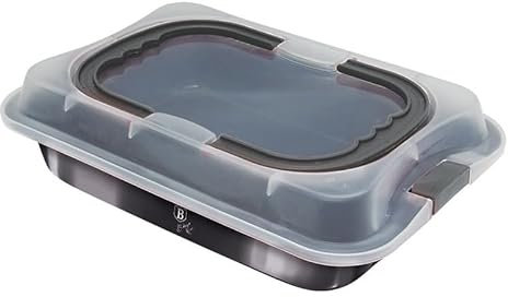 Home Impex KFT BerlingerHaus - Asador rectangular con tapa (BH/7841)