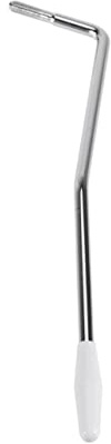 TOYANDONA Leva Plastica Elettrica per Tremolo Filettatura Chitarra con Regolazione 5.0mm, Braccio Singolo in Cromato Metallo Tensione Corde
