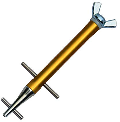 CLT05 - Clamptite - 4 3/4 Plated Steel/Aluminum Tool w/ Wingnut