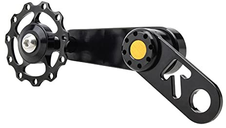 Kbsin212 Fahrrad Kettenspanner,Fahrrad Stützräder, Faltrad Kettenstabilisator Kettenspanner Singlespeed Schaltwerk Kettenführung Nabenschaltung Schaltauge 1 Kettenpresse Und 1 Installationsschlüssel