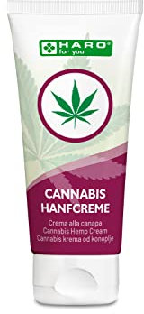 Cannabis Hanf Creme 100ml für Haut, Muskeln, Gelenke, Nacken, Schultern, Füße, Knie, pflegt und beruhigt