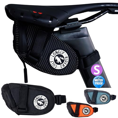 ULAC Neo Porter RADTAIL Sacoche de Selle pour Vélo (Noir, 0.6L)