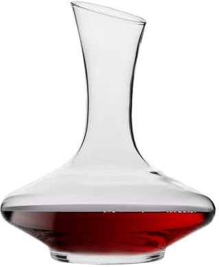 Krosno Decantador Essence 1200 ml, vidrio artesanal, diseño elegante y funcional, perfecto para decantar y servir vino | Cristal sin plomo