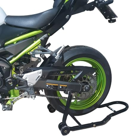Cavalletto alzamoto alza moto posteriore compatibile con Kawasaki zeta z800 Z900 Z 900 800 per alzare da terra sollevare la ruota gomma cerchio