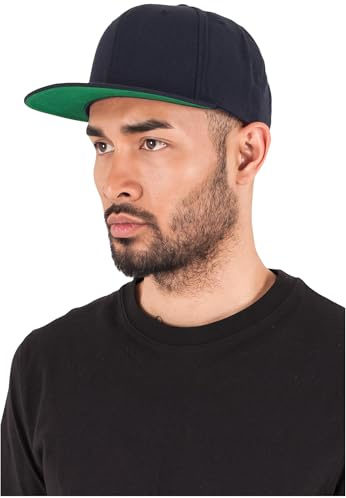 Flexfit Classic Snapback Cap, Mütze Unisex Kappe für Damen und Herren, One Size, Farbe dark navy
