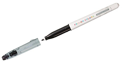 Pilot 220101201L Frixion färg raderbar fiberpenna färgpenna – svart