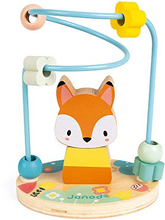 Janod J05150 Maze Bead, Multicolor