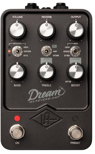 Universal Audio UAFX Dream '65 Reverb Amplifier Guitar Effect Pedal