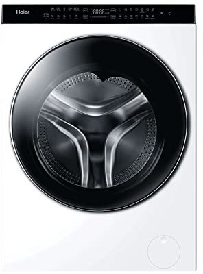 Haier SUPERDRUM SERIE 9 HWD100-BD1499U1N Waschtrockner / 10 kg Waschen / 6 kg Trocknen/Direct Motion Motor - absolut leise / 60 cm XXL-Trommel/Smart Home - Wi-Fi & hOn App/AutoDose