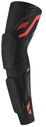 HQMOMO Handgelenkschoner Für American Football,Ellenbogen Unterarm Armschutz,Verdickte Unterarmstulpe,Ellenbogenschoner Für Volleyball Fußball Basketball (C,M)