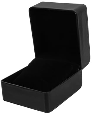 Garneck Estuche Para Reloj Cojín Adaptable Caja De Almacenamiento Para Relojes y Pulseras Para Regalos De Cumpleaños y Uso Diario