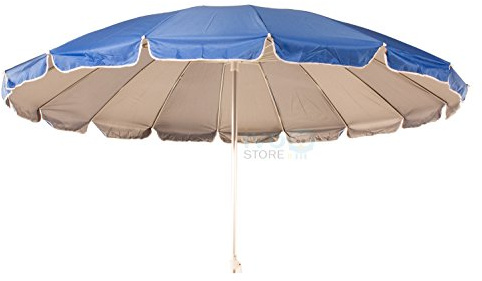 Joy Summer Ombrellone Alluminio 240 cm 16 stecche fiberglass Spiaggia Mare