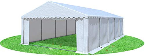 Stabilezelte Partyzelt Festzelt 5x10m Giant Pro PVC 550/g² feuersicher ohne Fenster