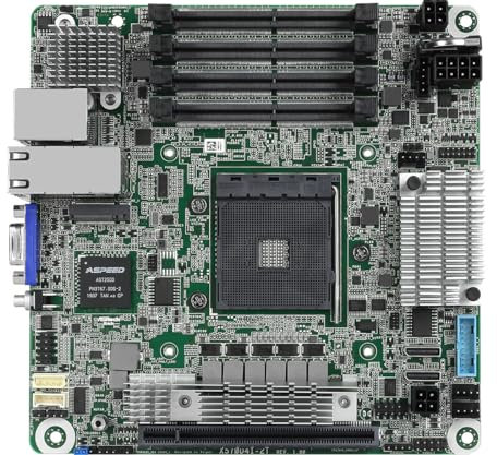 Asrock X570D4I-2T AMD X570 Slot AM4 Mini ITX Motherboard