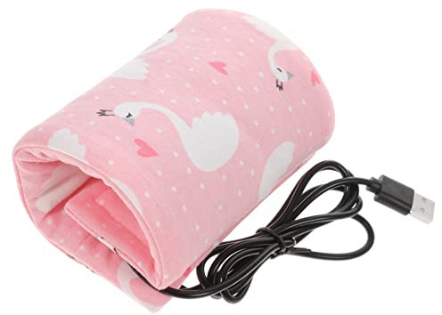 Hohopeti Chauffe-biberon Usb Portable Pour Bébé Chauffe-lait Accessoire De Voyage Compatibilité Isolant Thermique 1 Unité Déplacements