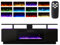 Electric Fireplace TV Stand 180cm Media Console with Storage, 92cm Fireplace Insert & Remote Control,12 LED Backlight & 12 Flame Colors, Adjustable Temp 900W/1800W black