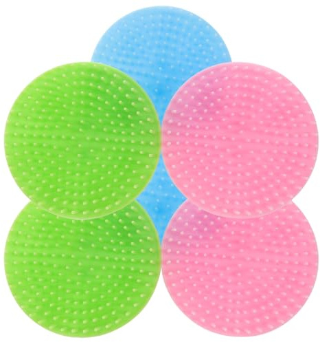 VICASKY 6 piezas cepillo champú cepillo para adultos cuero cabelludo masaje cepillo para masaje para pérdida de cabello y cabello saludable disponible azul y verde