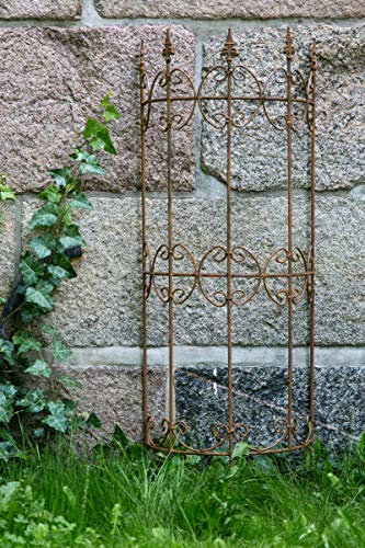 KUHEIGA Rankgitter Metall, Rankhilfe, Wandrankgerüst, Höhe: ca. 120 cm