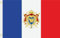 U24 Drapeau France avec blason de Napoléon 90 x 150 cm