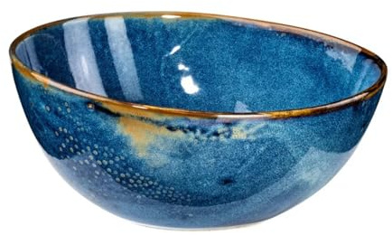 Verlo DEEP BLUE Skål 25 x 23 cm – Elegant serveringsskål i porslin