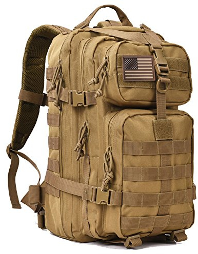 REEBOW GEAR Mochila táctica militar de 3 días, mochila de asalto militar Molle, mochila de 35 L