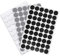 Selbstklebende Abdeckkappen für Möbel, PVC Selbstklebende Schrauben-Abdeckungen Abdeckkappen Nägel Cam flach Durchmesser 21 mm,162 Stück, Möbelpflaster (B)