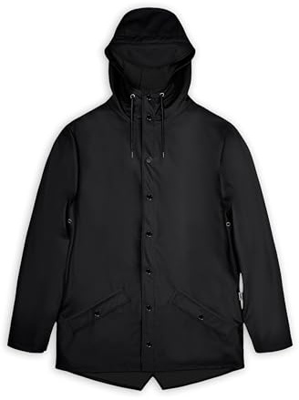 RAINS Waterproof Jacket â Hooded Lightweight Raincoat, Men and Women