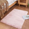 Ghouse Kurzflor Wohnzimmer Teppich Schlafzimmer Matte Moderner Home Flauschig Weich Teppiche für Kinderzimmer Anti-Rutsch Unterseite Waschbarer Teppich 60x90 cm Rosa